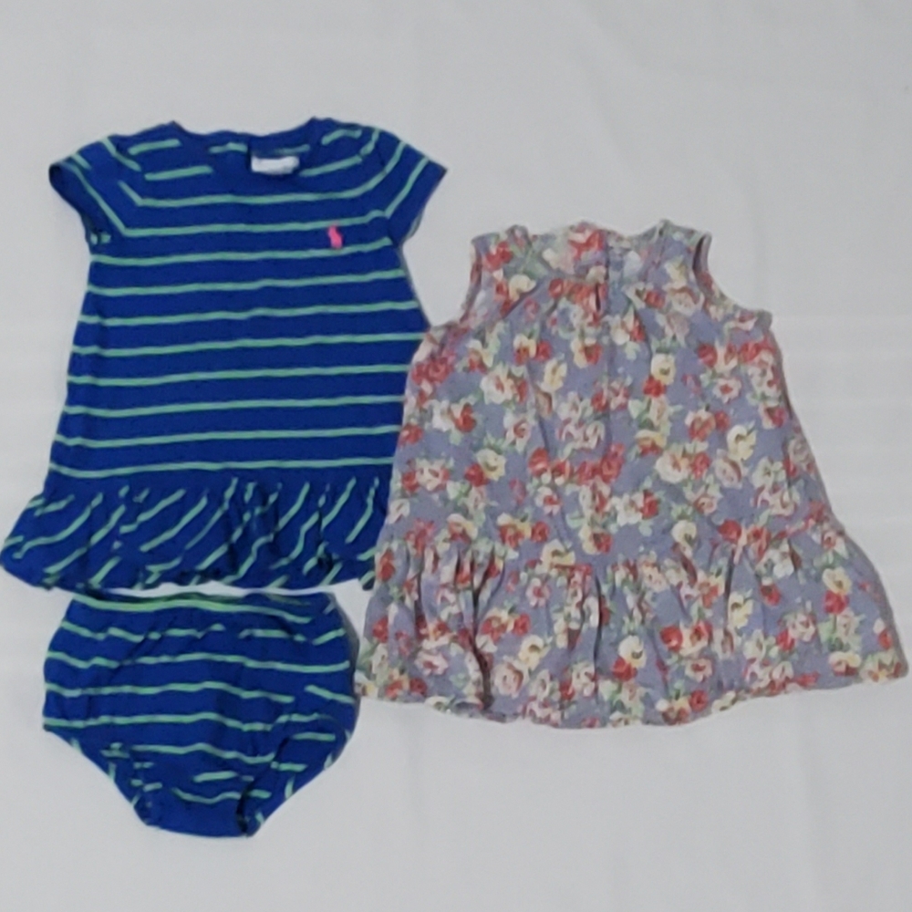 Ralph Lauren Baby Girl Dresses 2-Pack